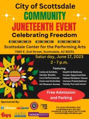 City of Scottsdale Community Juneteenth Celebration June 17