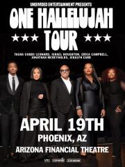 One Hallelujah Tour featuring Tasha Cobbs Leonard, Israel Houghton and More Gospel Stars in Phoenix on April 19